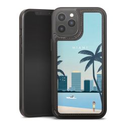 Snap Wallet Case schwarz