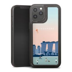 Snap Wallet Case schwarz