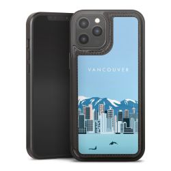 Snap Wallet Case schwarz