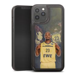 Snap Wallet Case schwarz