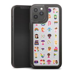 Snap Wallet Case schwarz