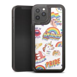 Snap Wallet Case schwarz