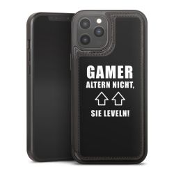Snap Wallet Case schwarz