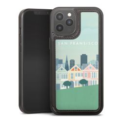 Snap Wallet Case schwarz