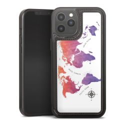 Snap Wallet Case schwarz