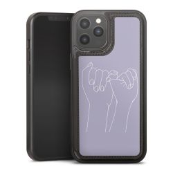 Snap Wallet Case schwarz