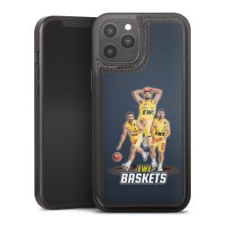 Snap Wallet Case schwarz