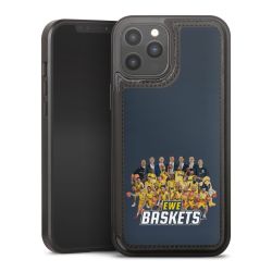 Snap Wallet Case schwarz