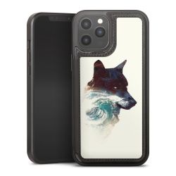 Snap Wallet Case schwarz