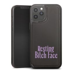 Snap Wallet Case schwarz