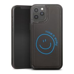 Snap Wallet Case schwarz