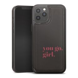 Snap Wallet Case schwarz