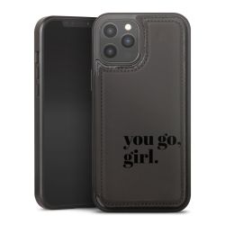 Snap Wallet Case schwarz