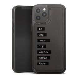 Snap Wallet Case schwarz