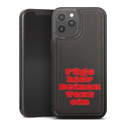 Snap Wallet Case schwarz