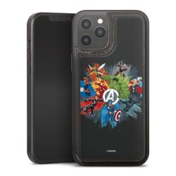 Snap Wallet Case schwarz