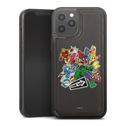 Snap Wallet Case schwarz