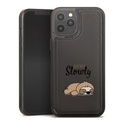 Snap Wallet Case schwarz