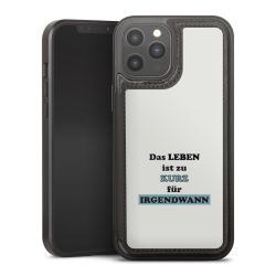 Snap Wallet Case schwarz