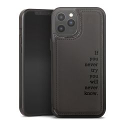 Snap Wallet Case schwarz