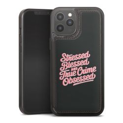 Snap Wallet Case schwarz