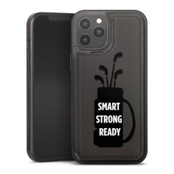 Snap Wallet Case schwarz