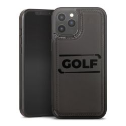 Snap Wallet Case schwarz