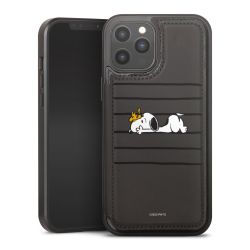 Snap Wallet Case schwarz