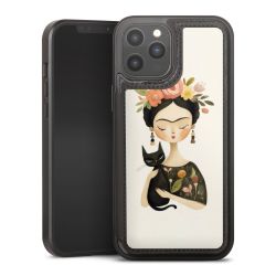 Snap Wallet Case schwarz