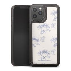 Snap Wallet Case schwarz