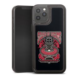 Snap Wallet Case schwarz