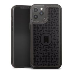 Snap Wallet Case schwarz