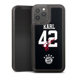 Snap Wallet Case schwarz