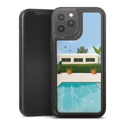 Snap Wallet Case schwarz