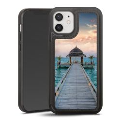 Snap Wallet Case schwarz