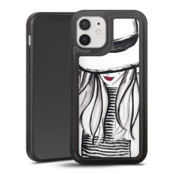 Snap Wallet Case schwarz