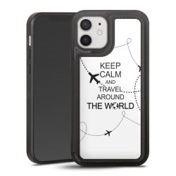 Snap Wallet Case schwarz