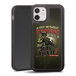 Snap Wallet Case schwarz