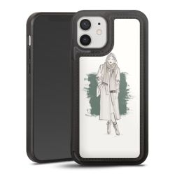 Snap Wallet Case schwarz