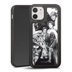 Snap Wallet Case schwarz