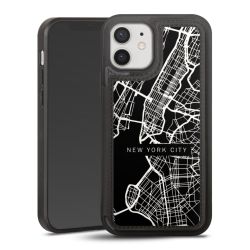 Snap Wallet Case schwarz