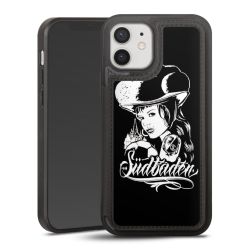 Snap Wallet Case schwarz