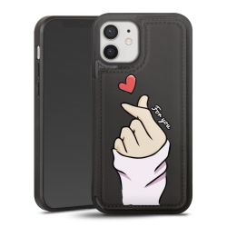 Snap Wallet Case schwarz