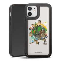 Snap Wallet Case schwarz