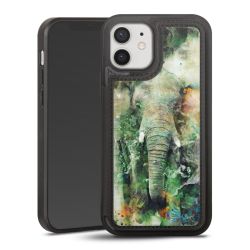 Snap Wallet Case schwarz