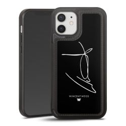 Snap Wallet Case schwarz