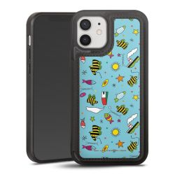 Snap Wallet Case schwarz