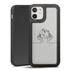 Snap Wallet Case schwarz