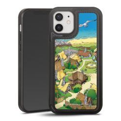 Snap Wallet Case schwarz