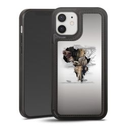 Snap Wallet Case schwarz